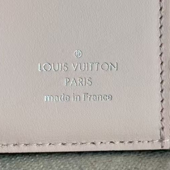 Louis Vuitton Trifold Wallet Mahina Portefeuille Iris XS  Pink - Picture 6 of 8